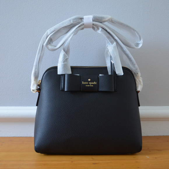 kate spade Handbags - KATE SPADE Bow Leather Satchel